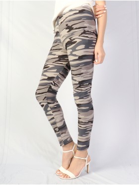 Camouflage Pattern Stretchy Legging 